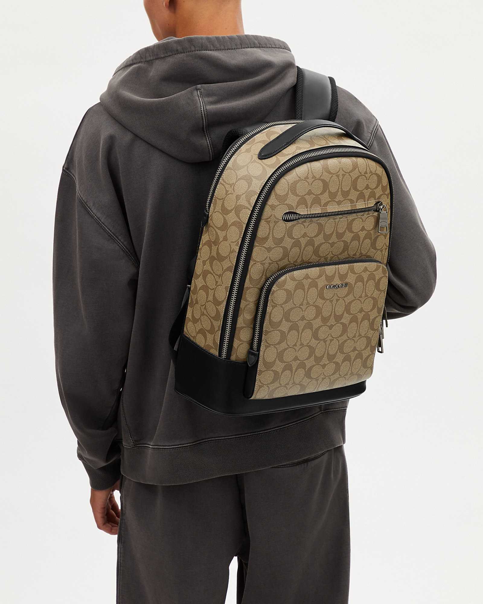 Coach Backpack Ethan In Signature Canvas -  - Victoria
