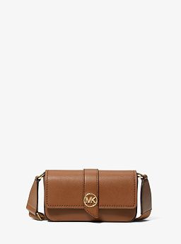 Michael Kors Greenwich Xs Leather Crossbody Bag in Blue