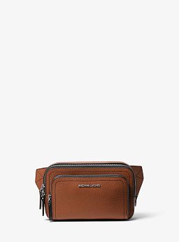 Hudson Small Pebbled Leather Sling Pack