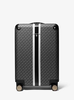 Logo Stripe Suitcase