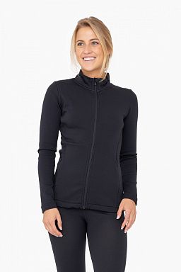 Fleece-Lined Mock Neck Active