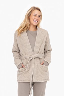 Quilted Mineral Washed Wrap