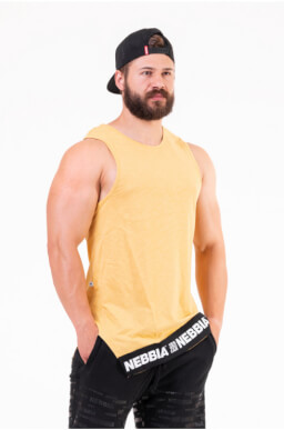 Be rebel! singlet mustard